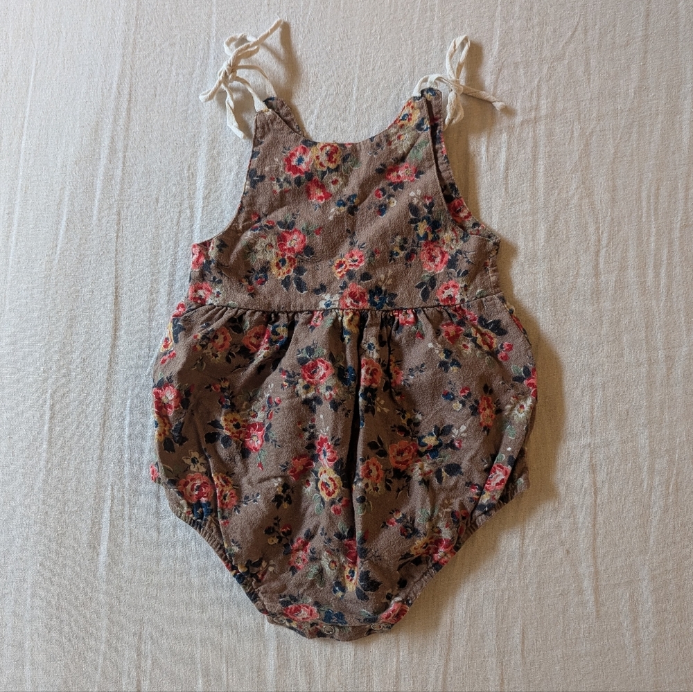 Floral Baby Romper